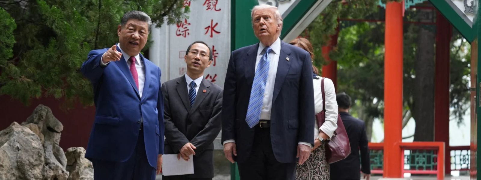 Trump Admire's Beijing's Roses, Xi Promises Seeds